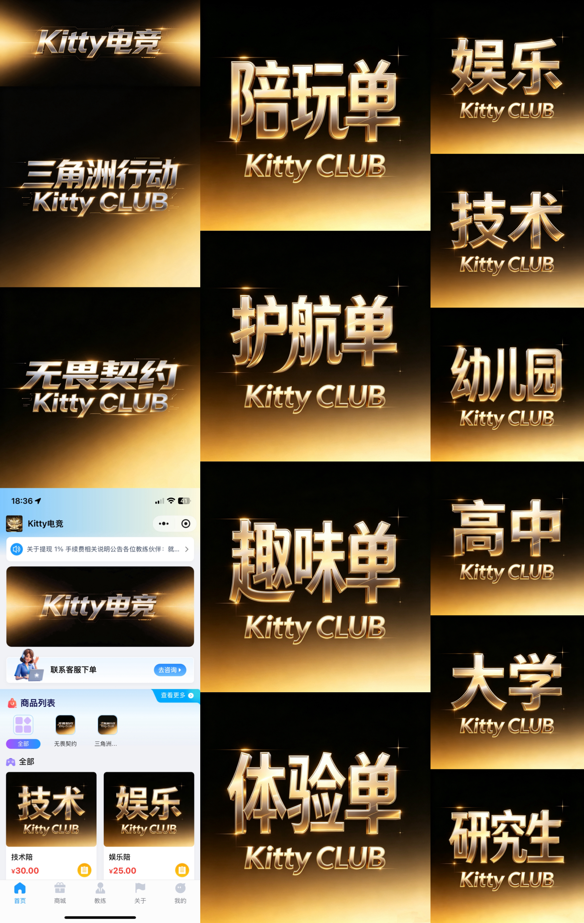 星伴站内搭建-Kitty电竞